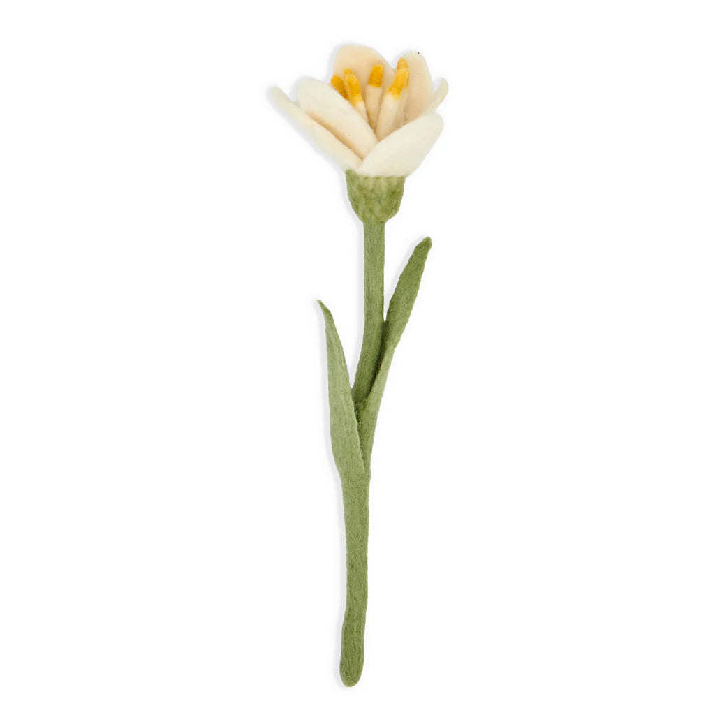 Preorder Crocus Bloom: Handmade Felt "Forever Flower"