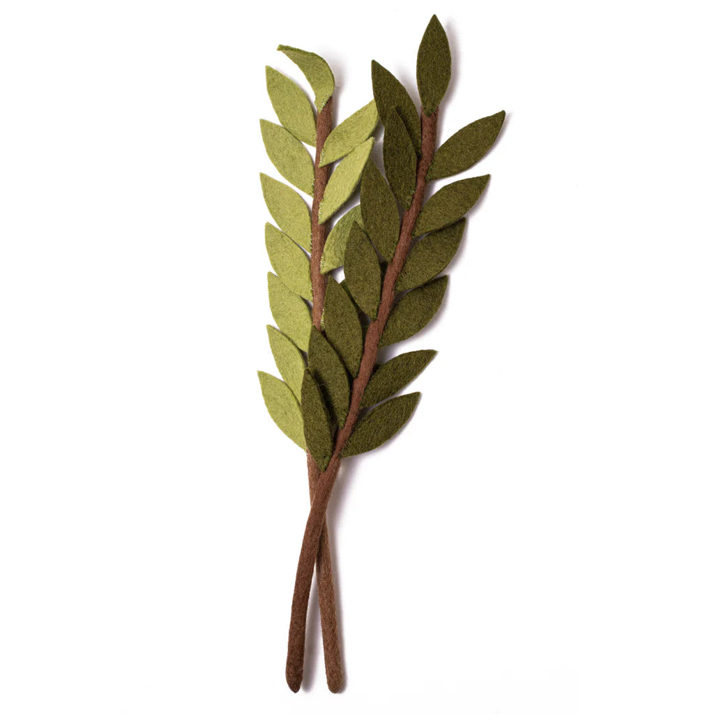 Preorder Olive Branch: Handmade Felt "Forever Foliage"