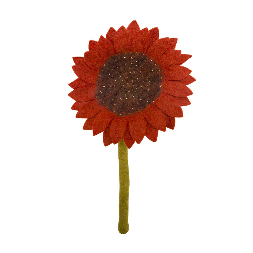 Preorder Sunflower Bloom: Handmade Felt "Forever Flower"