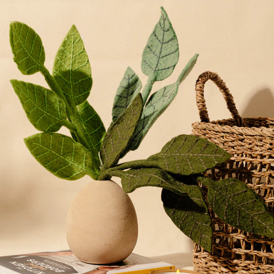 Preorder Ash Leaf: Handmade Felt "Forever Foliage"