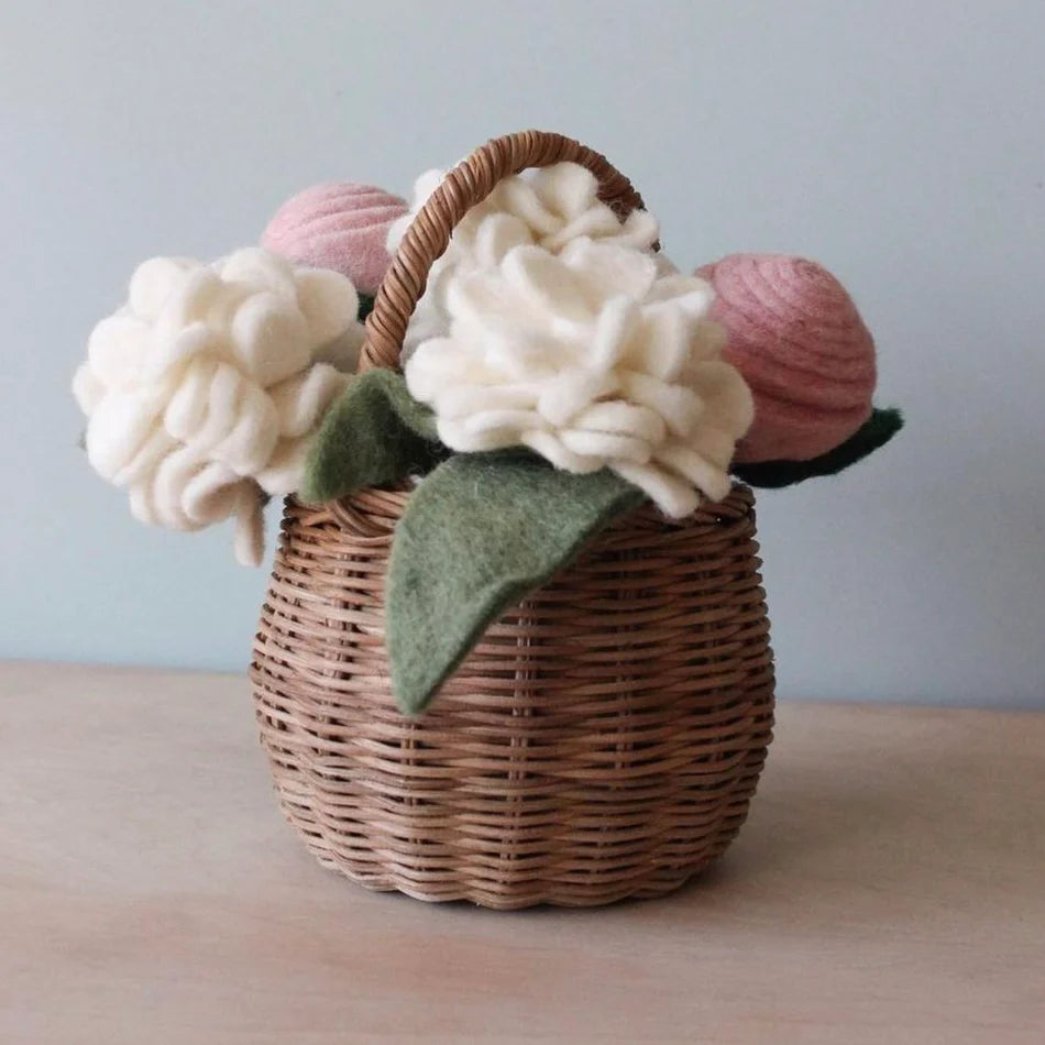 Preorder Geranium Bloom: Handmade Felt "Forever Flower"