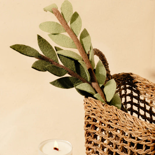 Preorder Olive Branch: Handmade Felt "Forever Foliage"