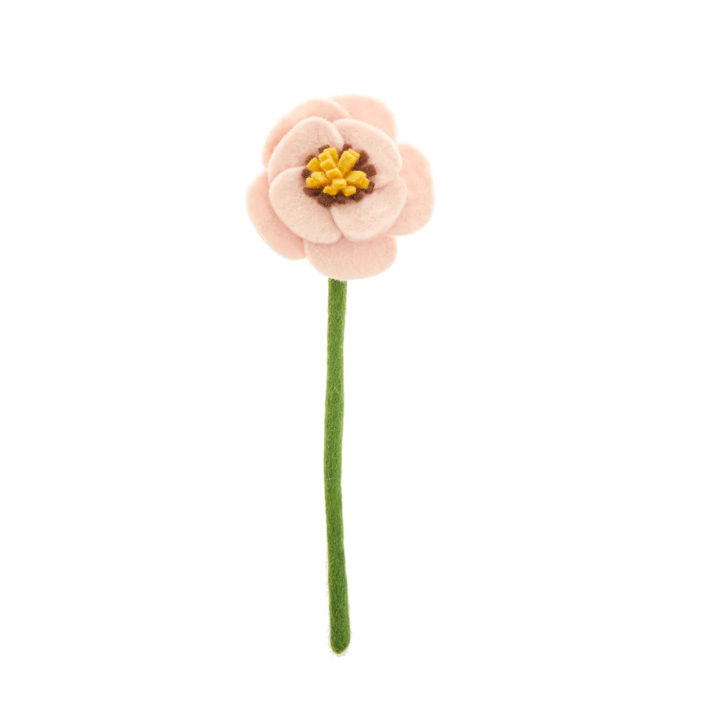 Preorder Poppy Bloom: Handmade Felt "Forever Flower"