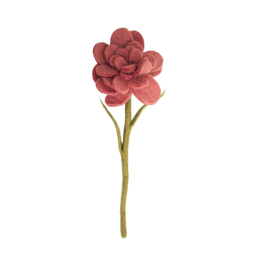 Preorder Zinnia Bloom: Handmade Felt "Forever Flower"