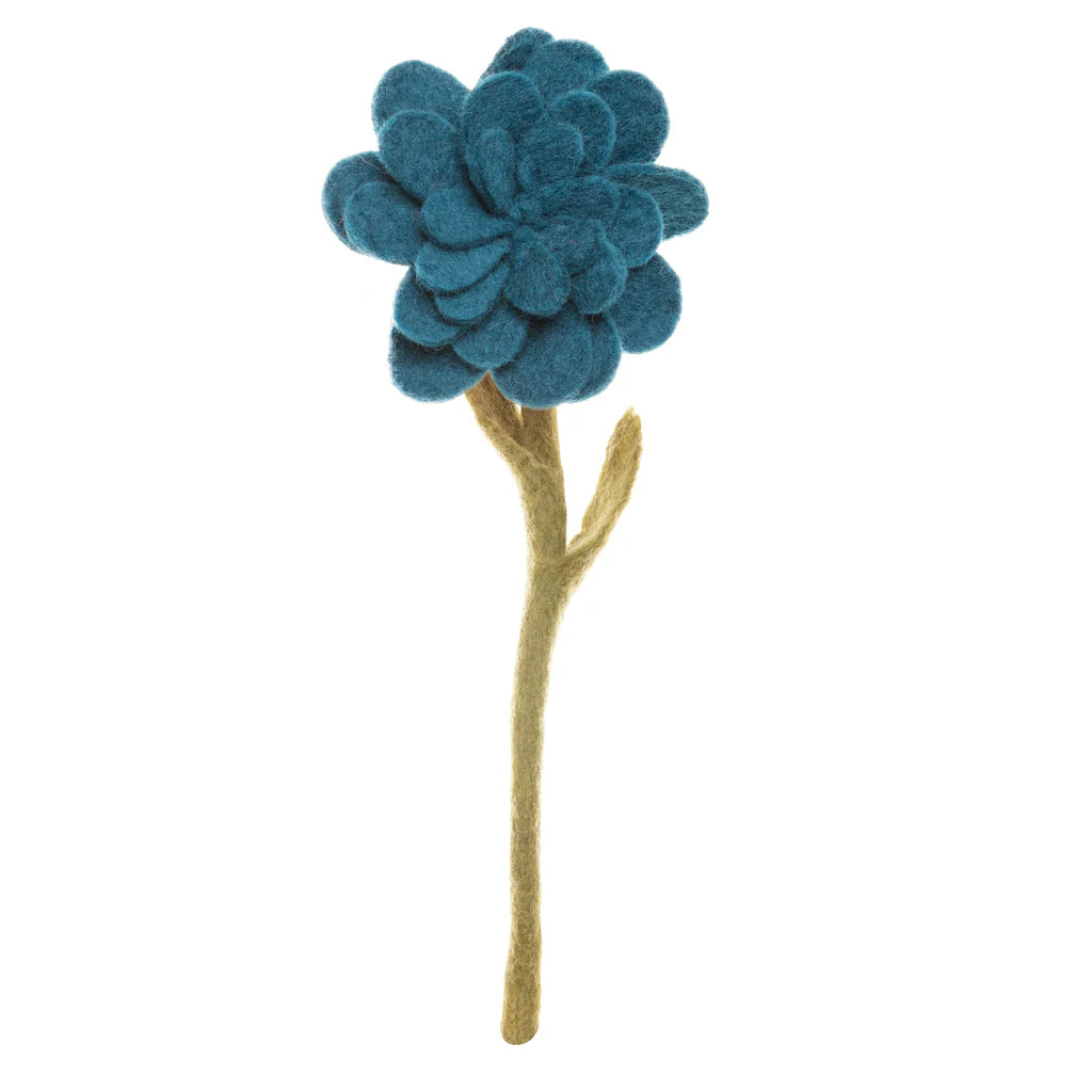 Preorder Zinnia Bloom: Handmade Felt "Forever Flower"